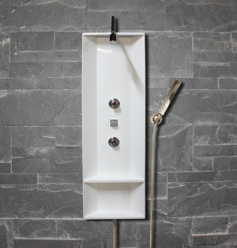 Imagen principal de Shower Panel ‘Oporto’ with hydro massage ECO-8057