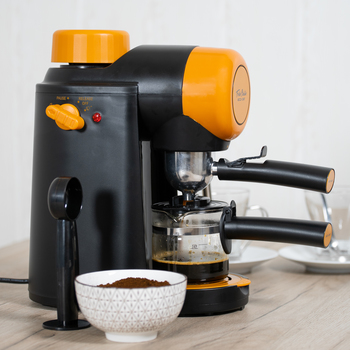 Imagen principal de ECO-405 Forte Classic Espresso Coffee Machine, 5 Bar, Adjustable Vaporizer, Coffee Machine, Latte System, Capuccino, Jug for 2 or 4 people, 800 w